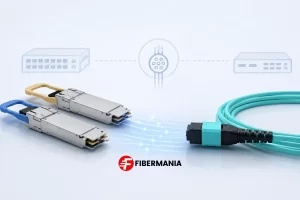 QSFP 800G 400G DR Modules Work with MPO Fiber Cabling