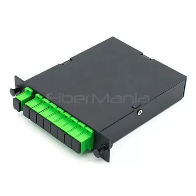 1x8 SC/APC LGX PLC Splitter Cassette Module