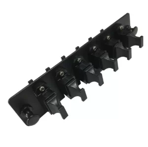 6-Port MPO Adapter Panel with 8 single-mode MPO adapters, LGX-compatible for high-density fiber networks