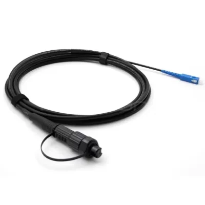 MINI SC/APC to SC/UPC Simplex Fiber Patch Cord OS2 LSZH 5M Reliable Connection