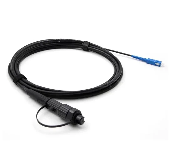 MINI SC/APC to SC/UPC Simplex Fiber Patch Cord OS2 LSZH 5M Reliable Connection