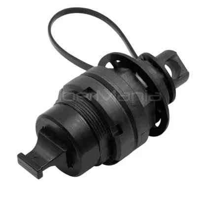 OptiTap-compatible 12-fiber MPO hardened adapter, IP68 outdoor-rated, low insertion loss