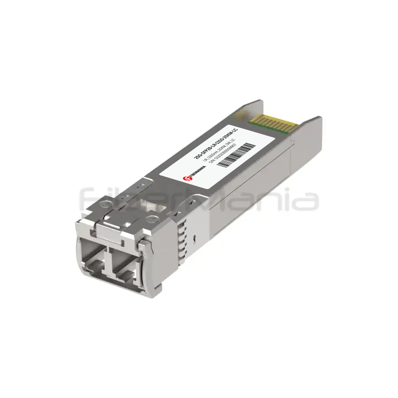 25G SFP28 LR Optical Transceiver, 1310nm, 20KM, Single-Mode Fiber, LC