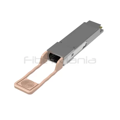 FiberMania 400G OSFP112 SR4 850nm 100m MPO optical transceiver for high-speed data center networking.