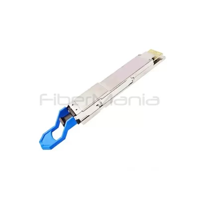 FiberMania 400G QSFP-DD DR4 1310nm 2km MPO single-mode optical transceiver for 400G Ethernet.