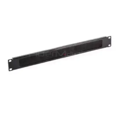 19'' Brush Panel 1U SPCC Cold Rolled Steel Rack Mount