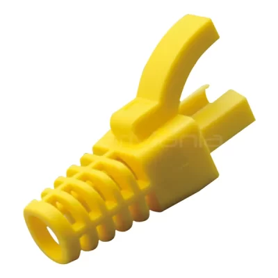 RJ45 Strain Relief Boot Yellow