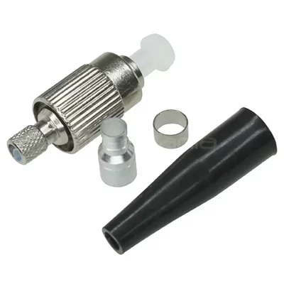 FC Connector, Multimode, Metal Housing, 3.0mm Black Boot