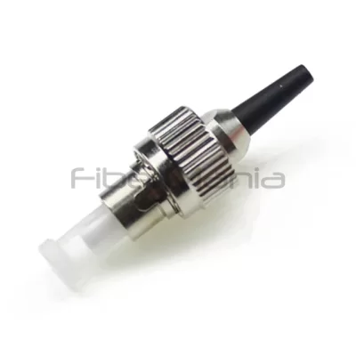 FC Connector, Multimode, Metal Housing, 0.9mm Black Boot