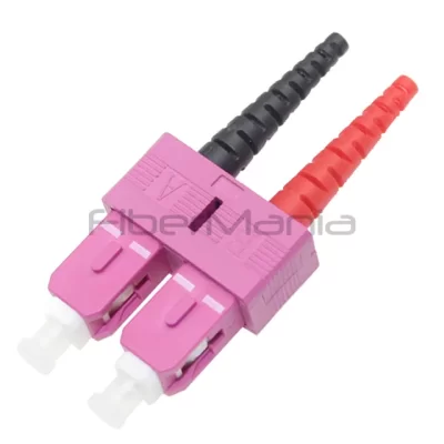 SC Multimode OM4 Duplex Connector