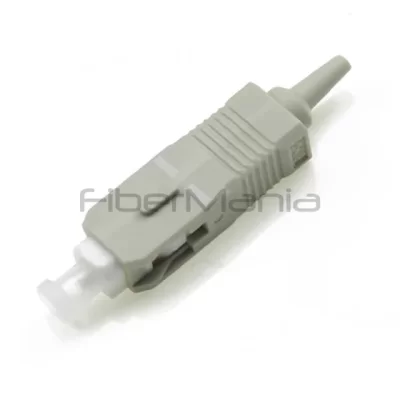 SC Connector, MM, Beige Housing, 0.9mm Boot