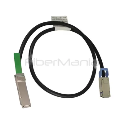 40G QSFP+ to CX4 DDR Direct Attach Copper Cable, 30AWG, Passive, 5M