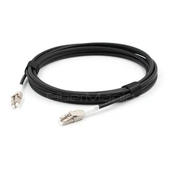 LC/UPC LC/UPC Duplex Uniboot OM2 Outdoor Fiber Patch Cord, Industrial IP67 Dustproof Outdoor - Image 2