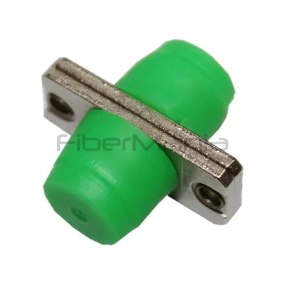 FC/APC-FC/APC Single Mode Simplex Metal Fiber Optic Adapter Rectangle