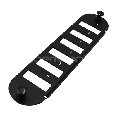 6 Ports SC Duplex Blank Adapter Panel