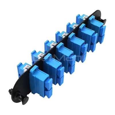 6 Port SC Duplex Single Mode Adapter Panel