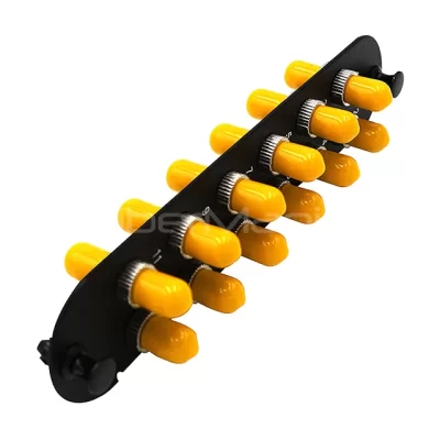 12 Port ST Simplex Single Mode Adapter Panel