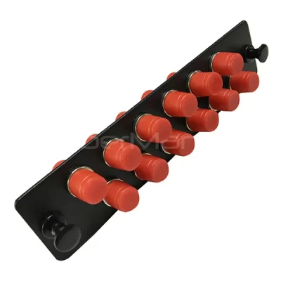 FC Adapter Panel, 12 Ports, Loaded w/12 FC Multimode Adapter