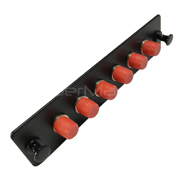 FC Adapter Panel, 6 Ports, Loaded w/6 FC Multimode Adapter