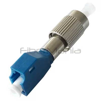 FC Male-LC Female Single Mode Simplex Fiber Optic Adapter