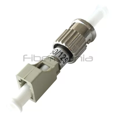 FC Male-LC Female OM2 Multimode Simplex Fiber Optic Adapter