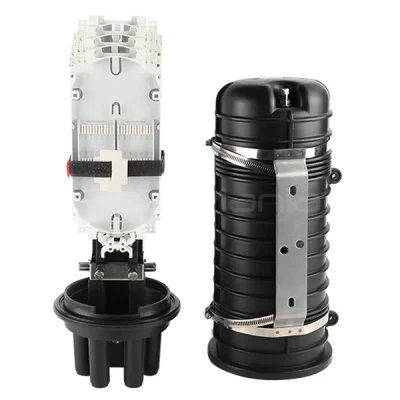 Dome Fiber Optic Splice Closure φ205×460mm, 96 Fiber Capacity