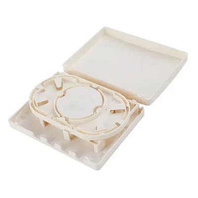 Fiber Optic Termination Box, 4 Ports, SC Simplex Type, Plastic Housing, For Indoor Use, 110x150x33mm