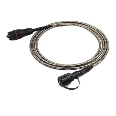 FTTA Armored Optical Patch Cord, FullAXS–ODVA, 2 Cores, OS2, TPU Jacket, 5M