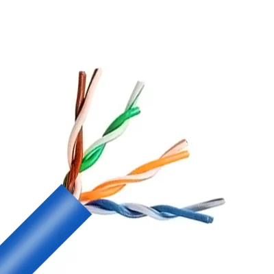 CAT.5E UTP Bulk Cable 305M Blue, 24AWG Solid Copper