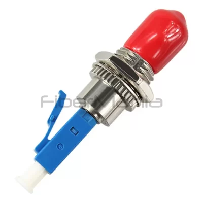 LC Male-ST Female Single Mode Simplex Fiber Optic Adapter