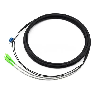 FTTA Fiber To The Antenna Optical Patch Cord, LC/UPC-SC/APC, 2 Cores, 9/125 OS2, LSZH, 3M