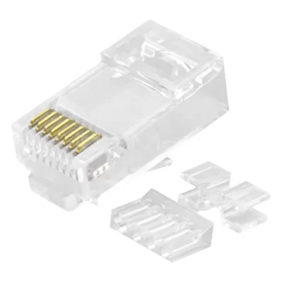 CAT.6A UTP RJ45 8P8C Modular Plug, 3 Pieces Kit