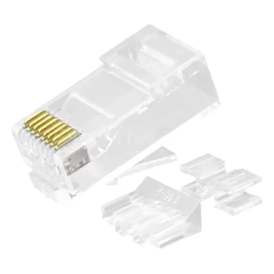 CAT.6A UTP RJ45 8P8C Modular Plug, 3 Pieces Kit