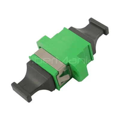 MTP/MPO Single Mode Simplex Adapter With SC Footprint Green