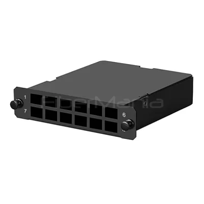 MTP Cassette W/12 SC Simplex Ports, 129x118x29mm