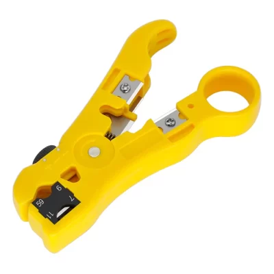Universal Stripping Tool For RG59, RG6, RG7, RG11, CATs, Flat Telephone Wire