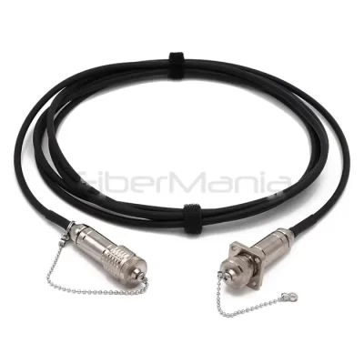 FTTA Optical Patch Cord, ODC Plug-ODC Socket, 2 Cores, 9/125 OS2, TPU Jacket, 3M
