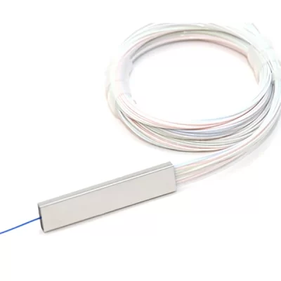 1X16 PLC Splitter, With Steel Tube, 0.9mm, Without Fiber Connectors, 0.3M