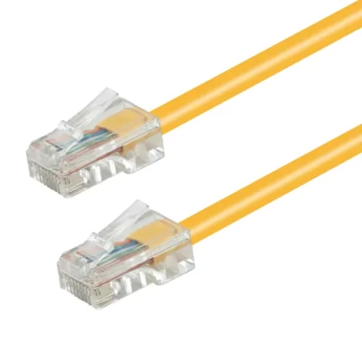 CAT.5E Non-Booted Patch Cable 10FT Yellow