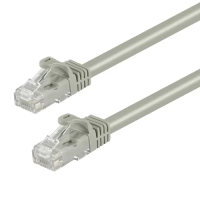 CAT.5E UTP Booted Patch Cable Grey 5FT