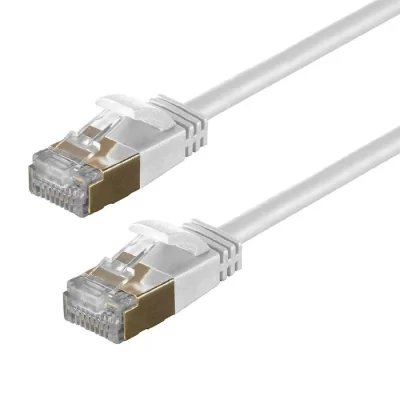 CAT.6A STP Patch Cable, 26AWG, Grey, 5FT