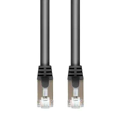 CAT.7 SFTP Patch Cable, 26AWG, Black, 15FT