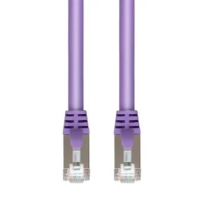 CAT.7 SFTP Patch Cable 26AWG Purple 15FT