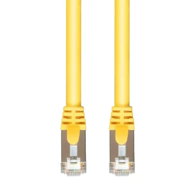 CAT.7 SFTP Patch Cable, 26AWG, Yellow, 15FT