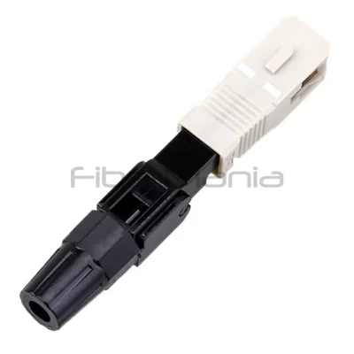SC/UPC Quick Assembly Connector, OM1 62.5/125, Beige, For 0.9mm, 2.0mm, 3.0mm Cable