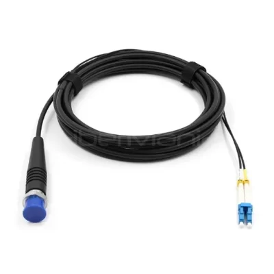 RDC Socket to LC/UPC 2 Cores 9/125 OS2 G657A1 TPU Jacket 4.8mm 3M