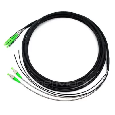 SC/APC to FC/APC FTTA Optical Patch Cord 2 Cores, 9/125 OS2, LSZH, 3M