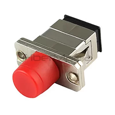 SC-FC Single Mode Simplex Metal Fiber Optic Adapter