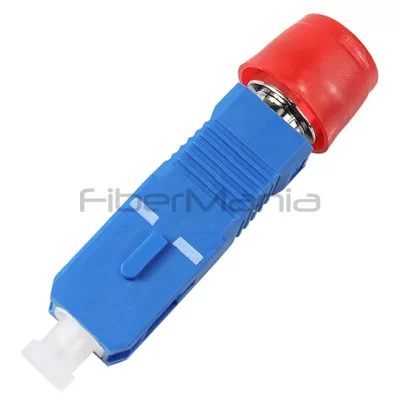FC Female-SC Male Single Mode Simplex Fiber Optic Adapter