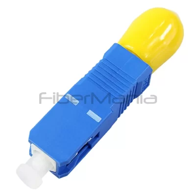 ST Female-SC Male Single Mode Simplex Fiber Optic Adapter